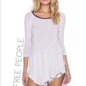 Intimately Free People | White Tunic Top